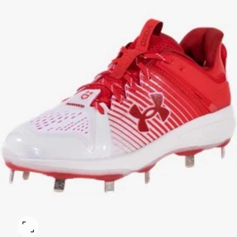 Under Armour Men’s Leadoff Low RM 3025589-600 Baseball Cleats Size 13